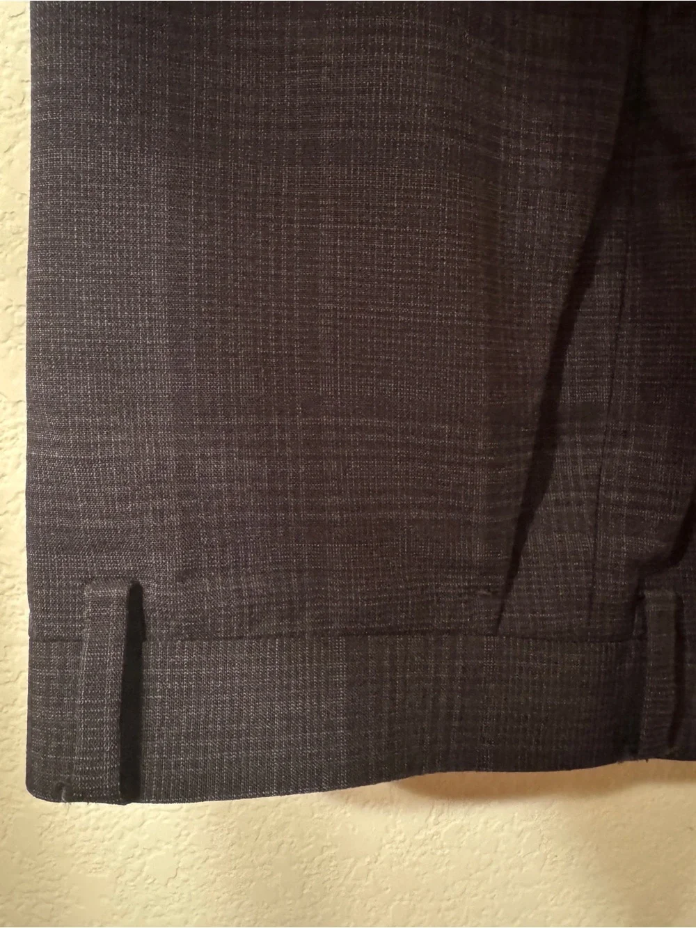 J Crew Ludlow Black Plaid Dress Pants 33x32